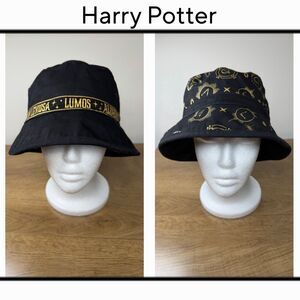 Universal Studio Harry Potter Magical Spells Reversible Bucket Hat Wizard